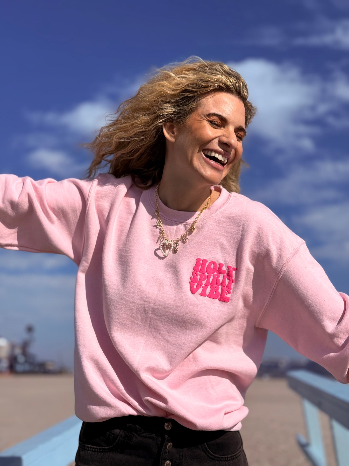 Crewneck – Faith Meets Everyday Comfort with Holy Spirit Vibe