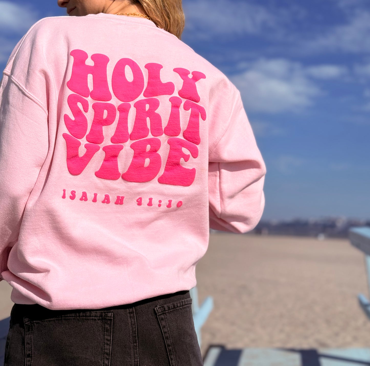 Crewneck – Faith Meets Everyday Comfort with Holy Spirit Vibe
