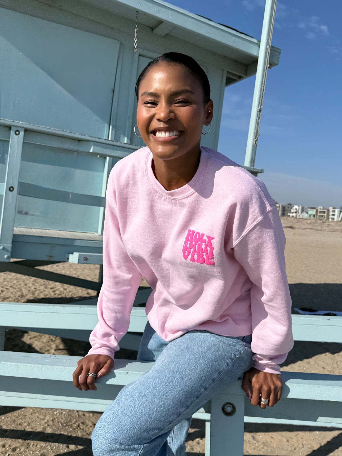 Crewneck – Faith Meets Everyday Comfort with Holy Spirit Vibe
