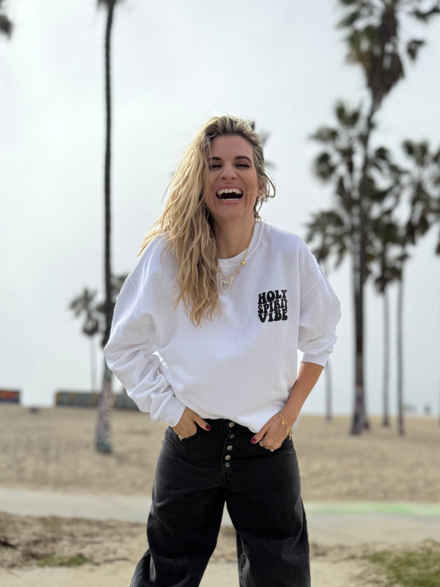 Crewneck – Faith Meets Everyday Comfort with Holy Spirit Vibe